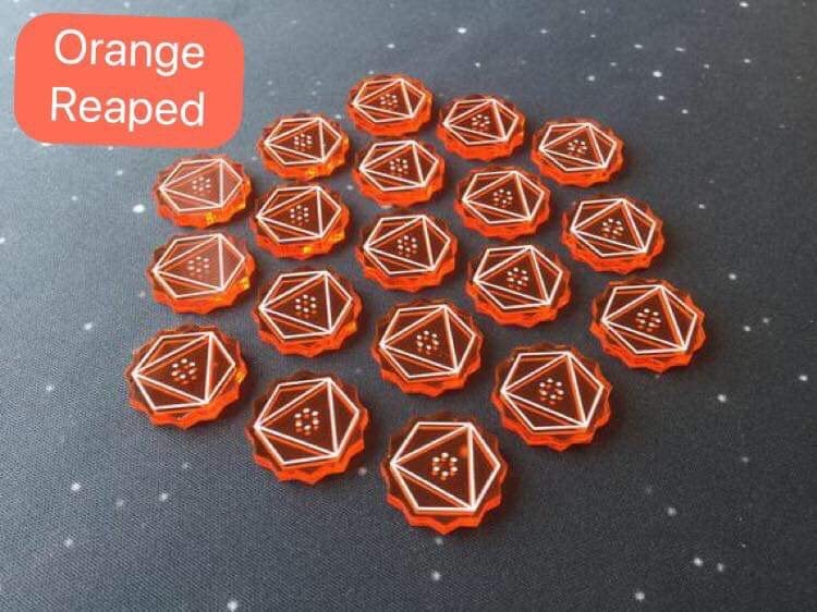 20 x Aember Tokens for Keyforge