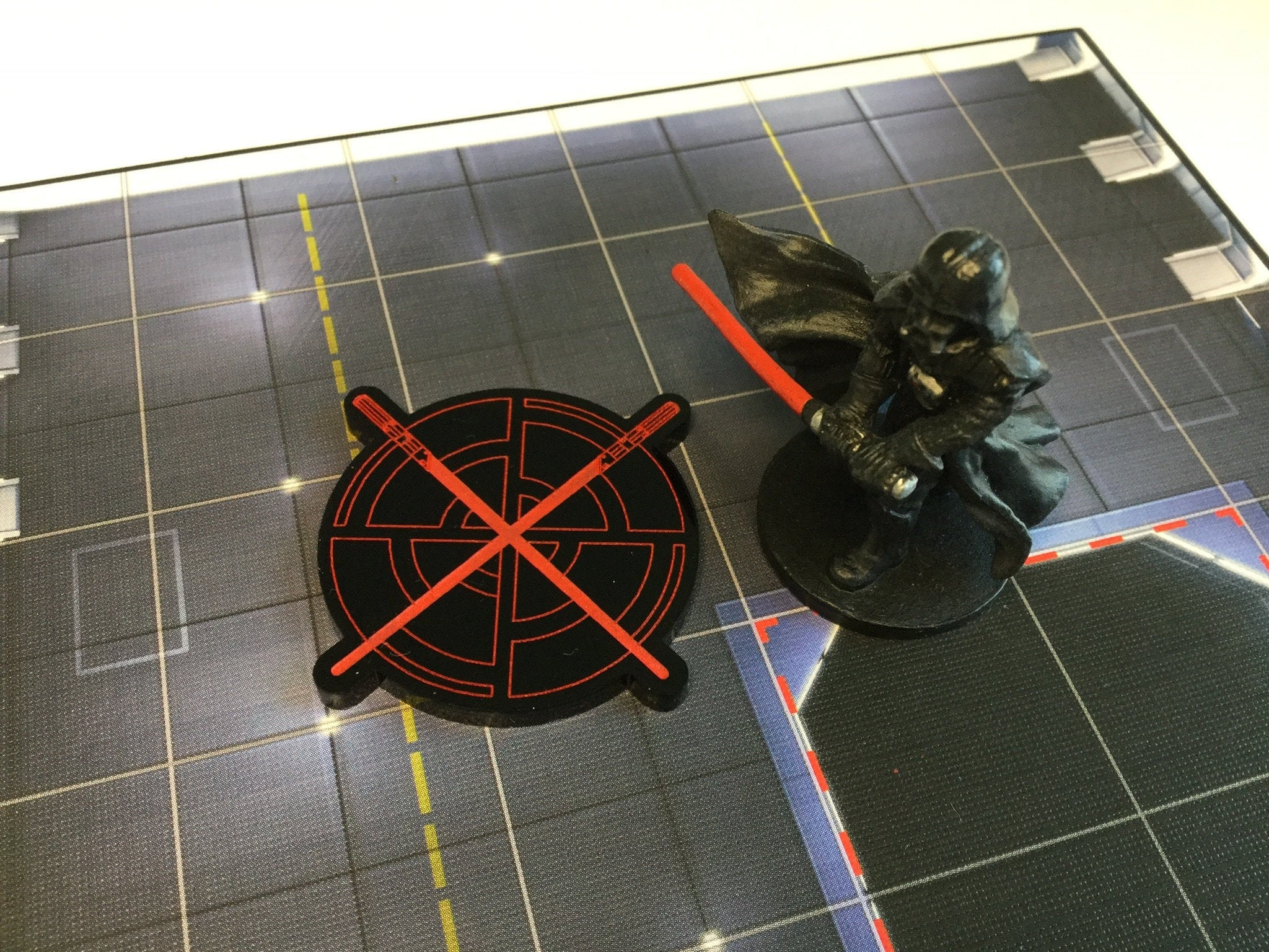 Imperial Assault compatible, acrylic Initiative token