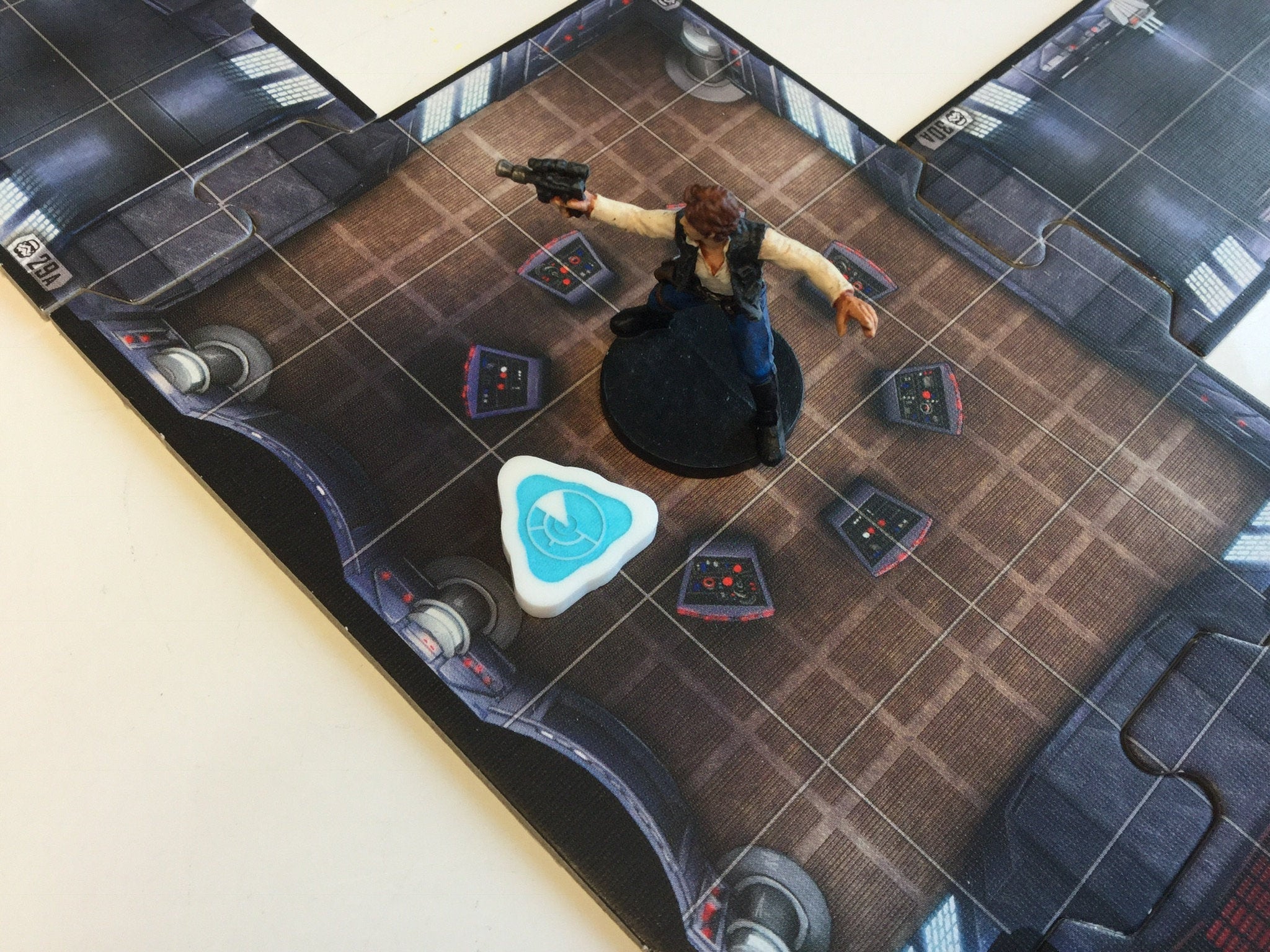 Imperial Assault compatible, acrylic recon tokens