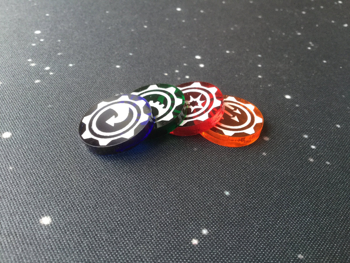 Armada compatible, 3mm acrylic command tokens – BuyTheSameToken