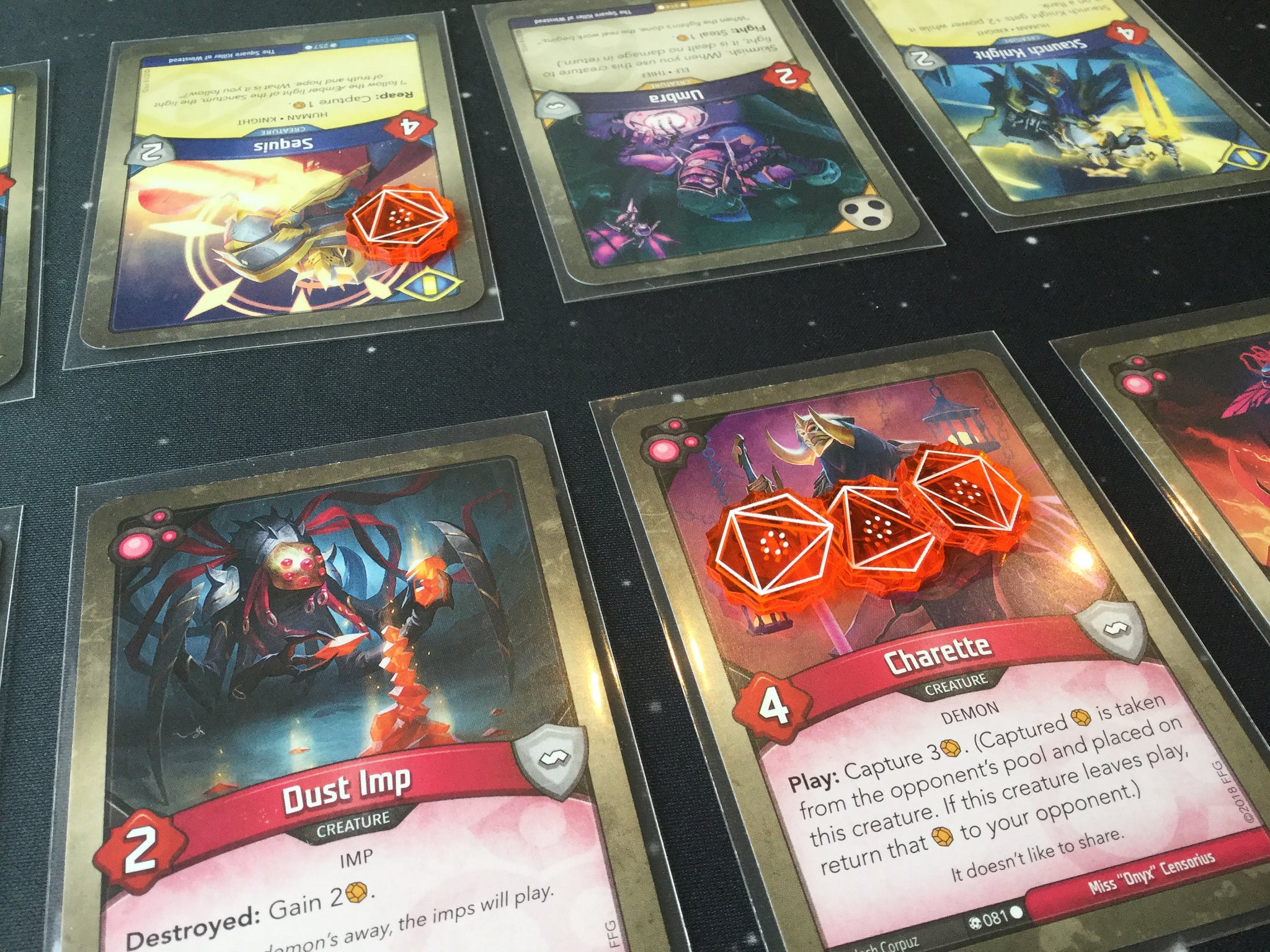 20 x Aember Tokens for Keyforge