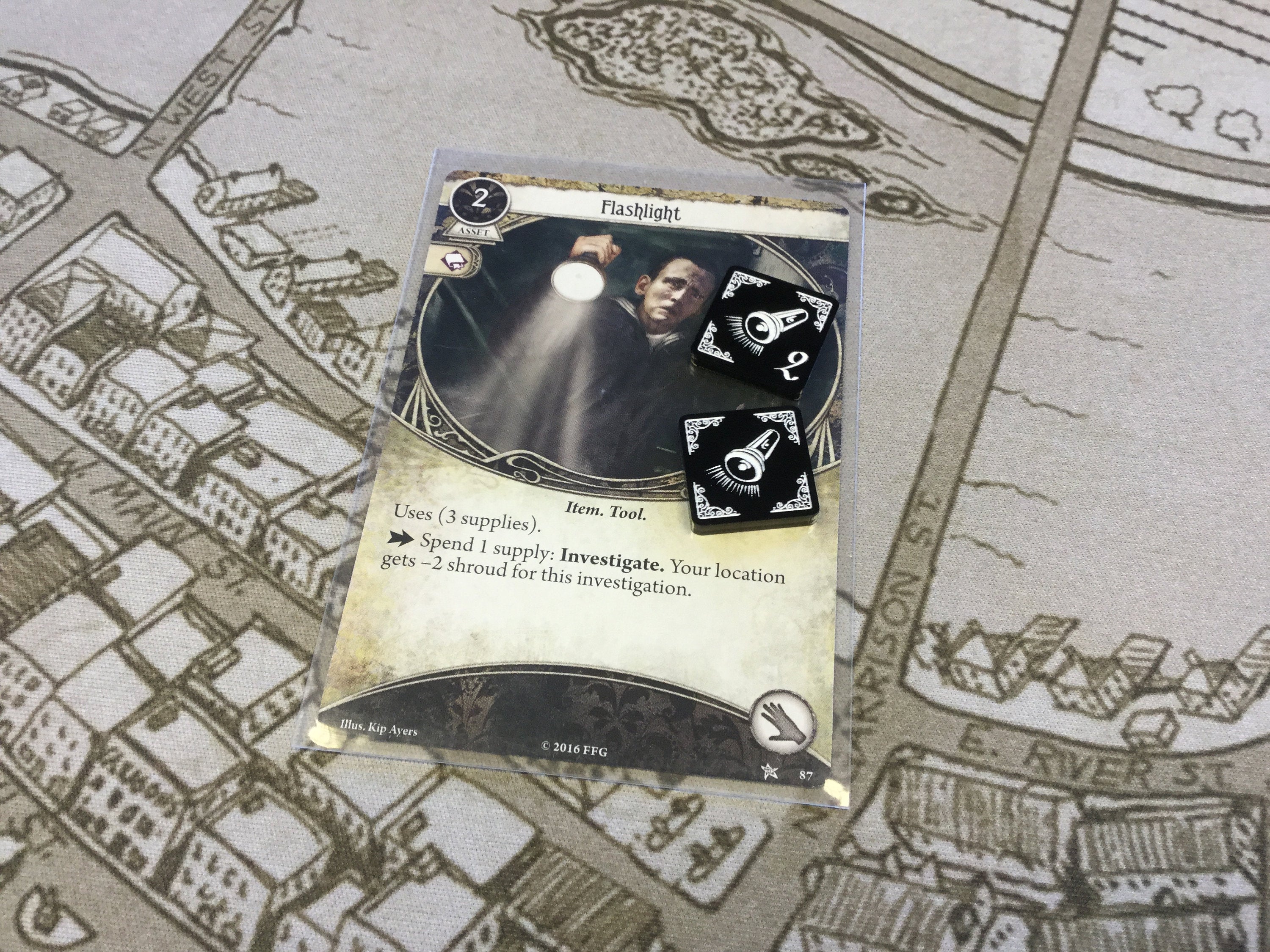 flashlight arkham horror card game Arkham Horror LCG Tokens and Accessories