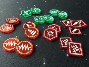 2 x Ionize Tokens - Mirror Series (single sided)