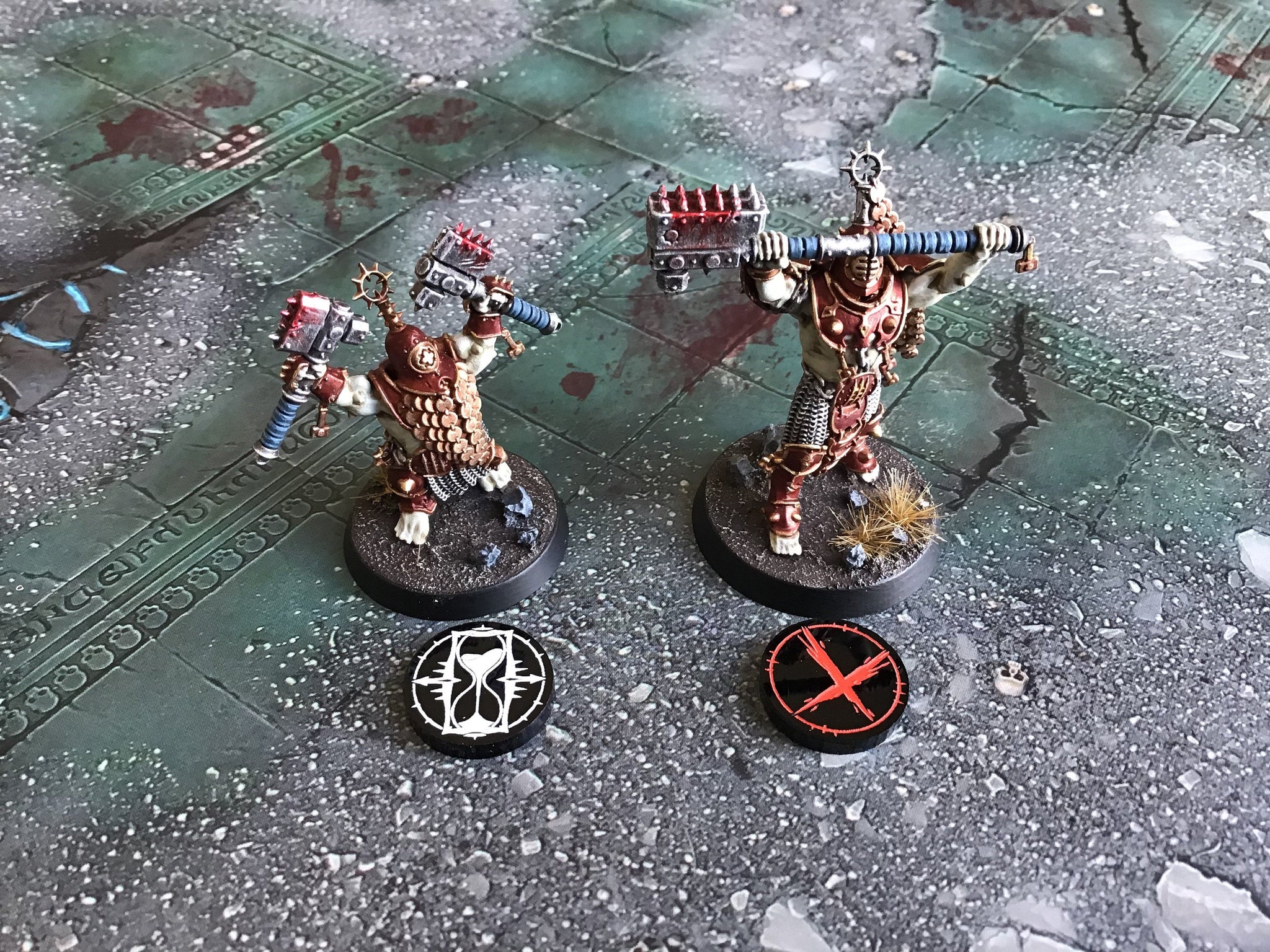 Two player Token set for Warcry