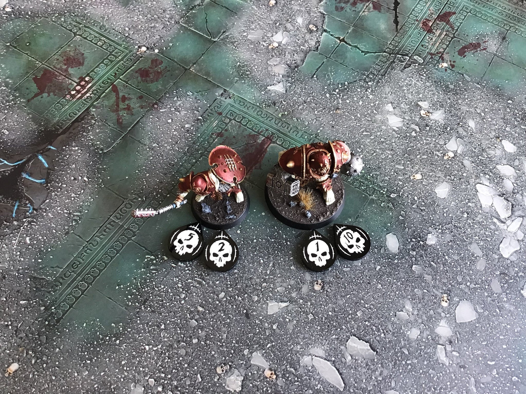 Two player Token set for Warcry