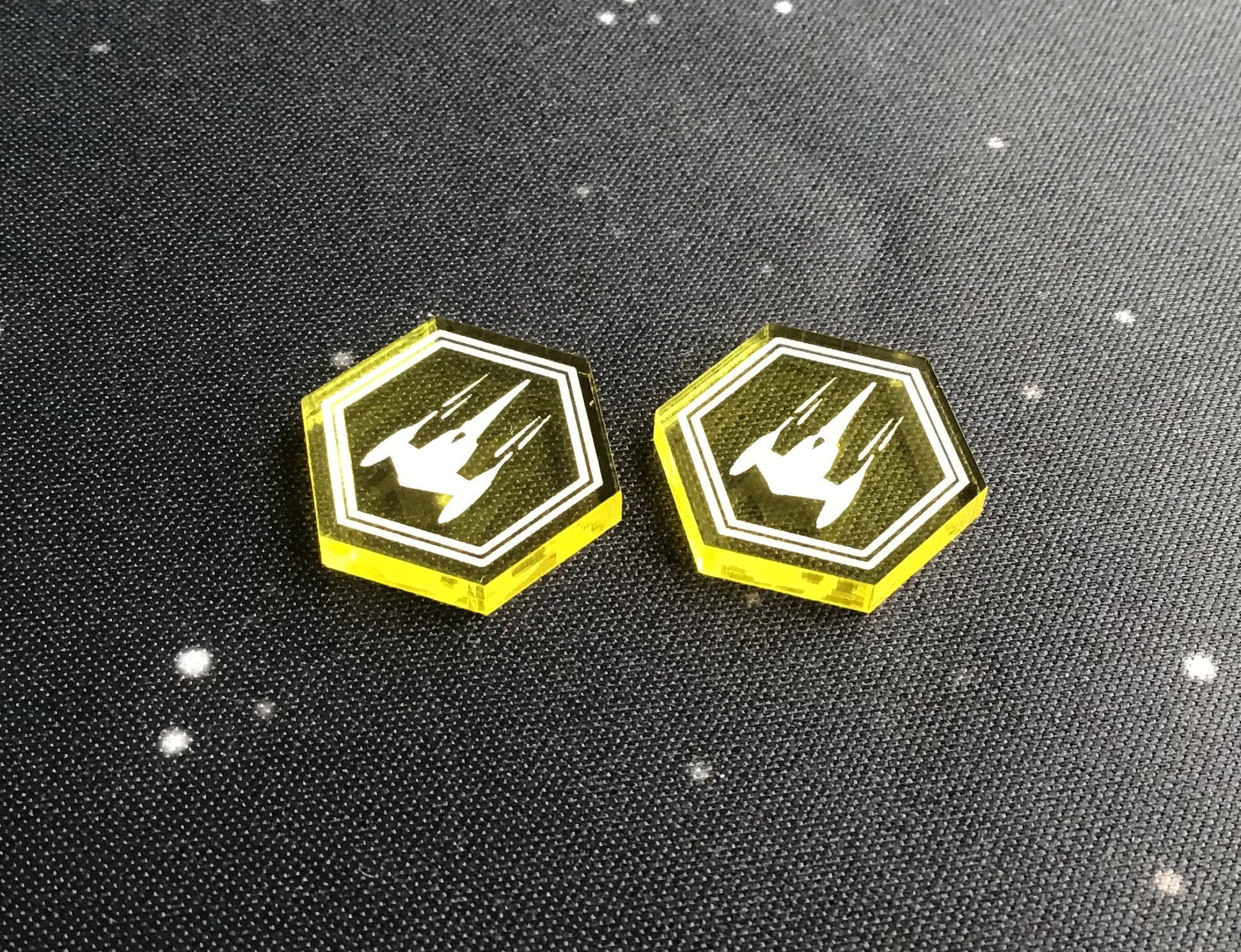 2 x N1 Decoyed Handmaiden Tokens - Translucent Series (Single Sided)