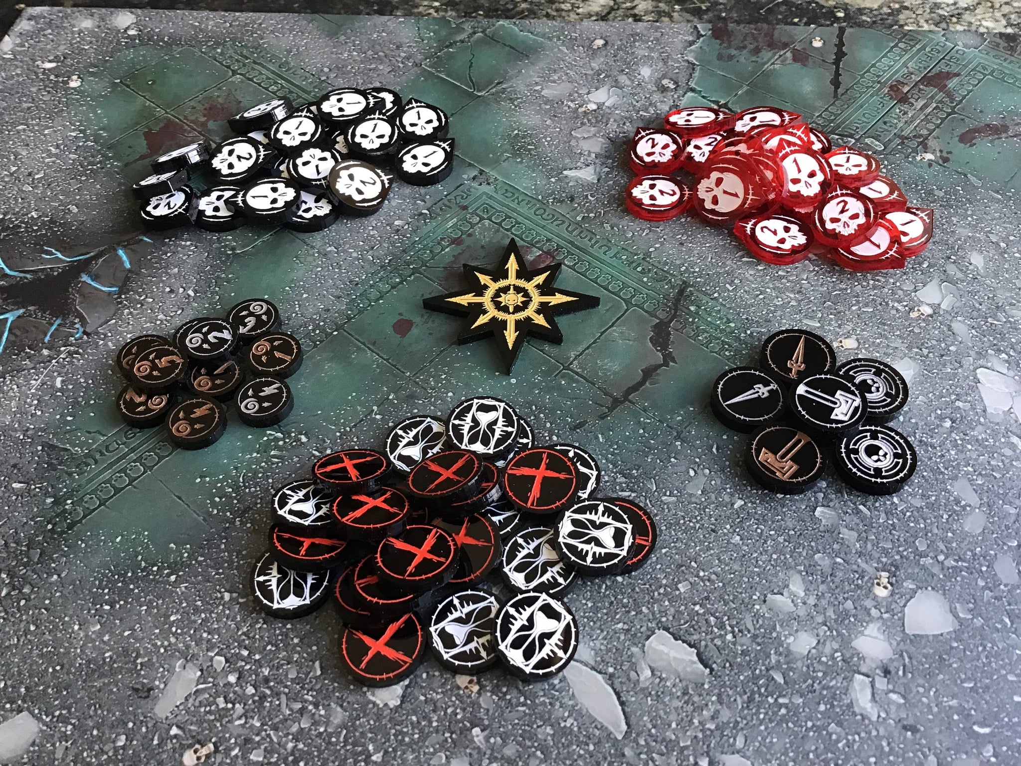 Initiative token for Warcry