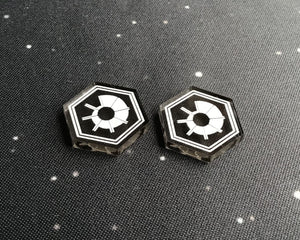 2 x Fuse Tokens - Translucent Series (Single Sided)