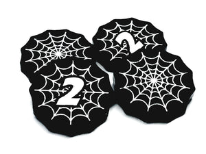 4 x Web Shooter Tokens (double sided) for Marvel Champions LCG