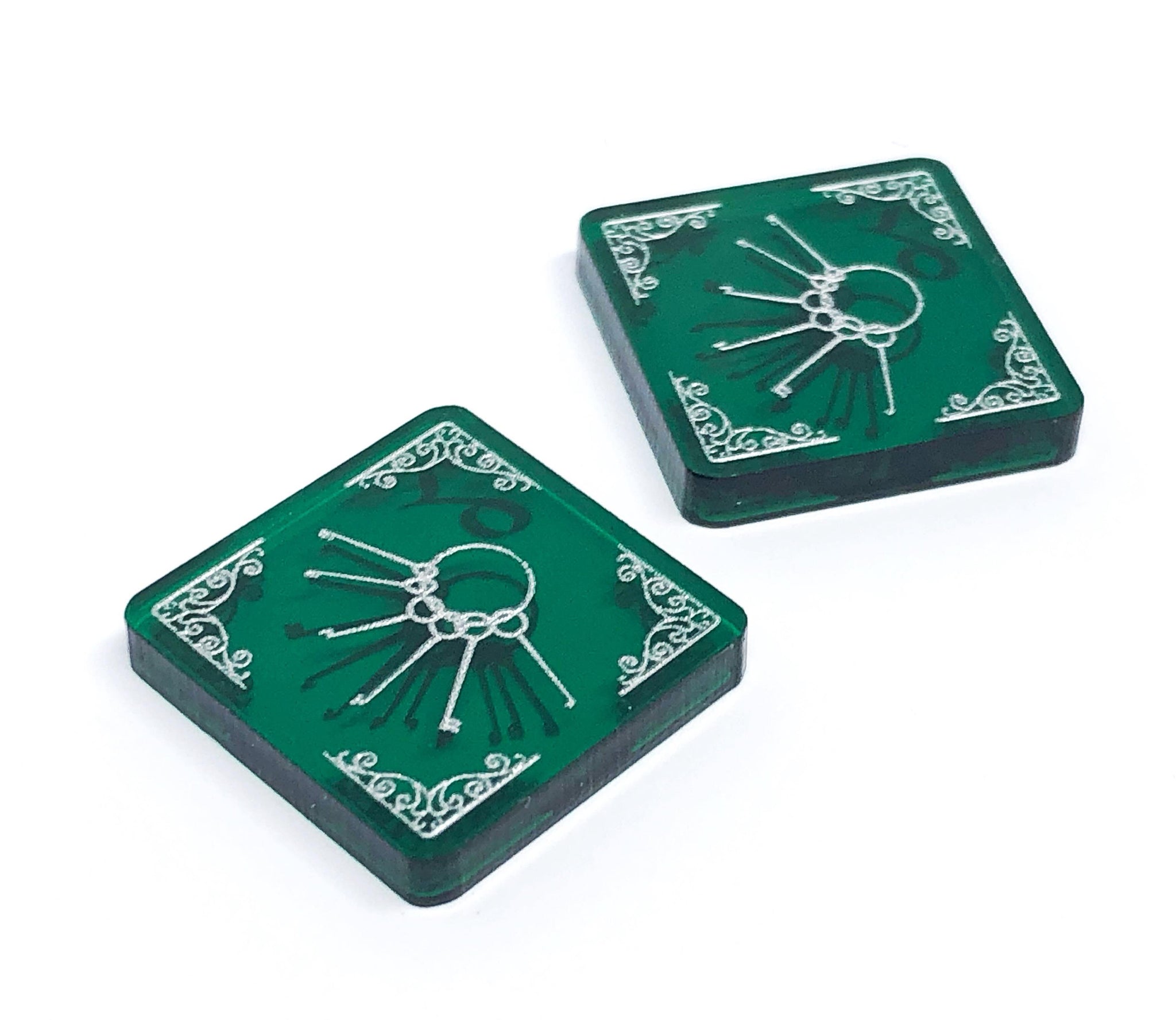 2 x Lockpick Tokens (double sided) for Arkham Horror LCG