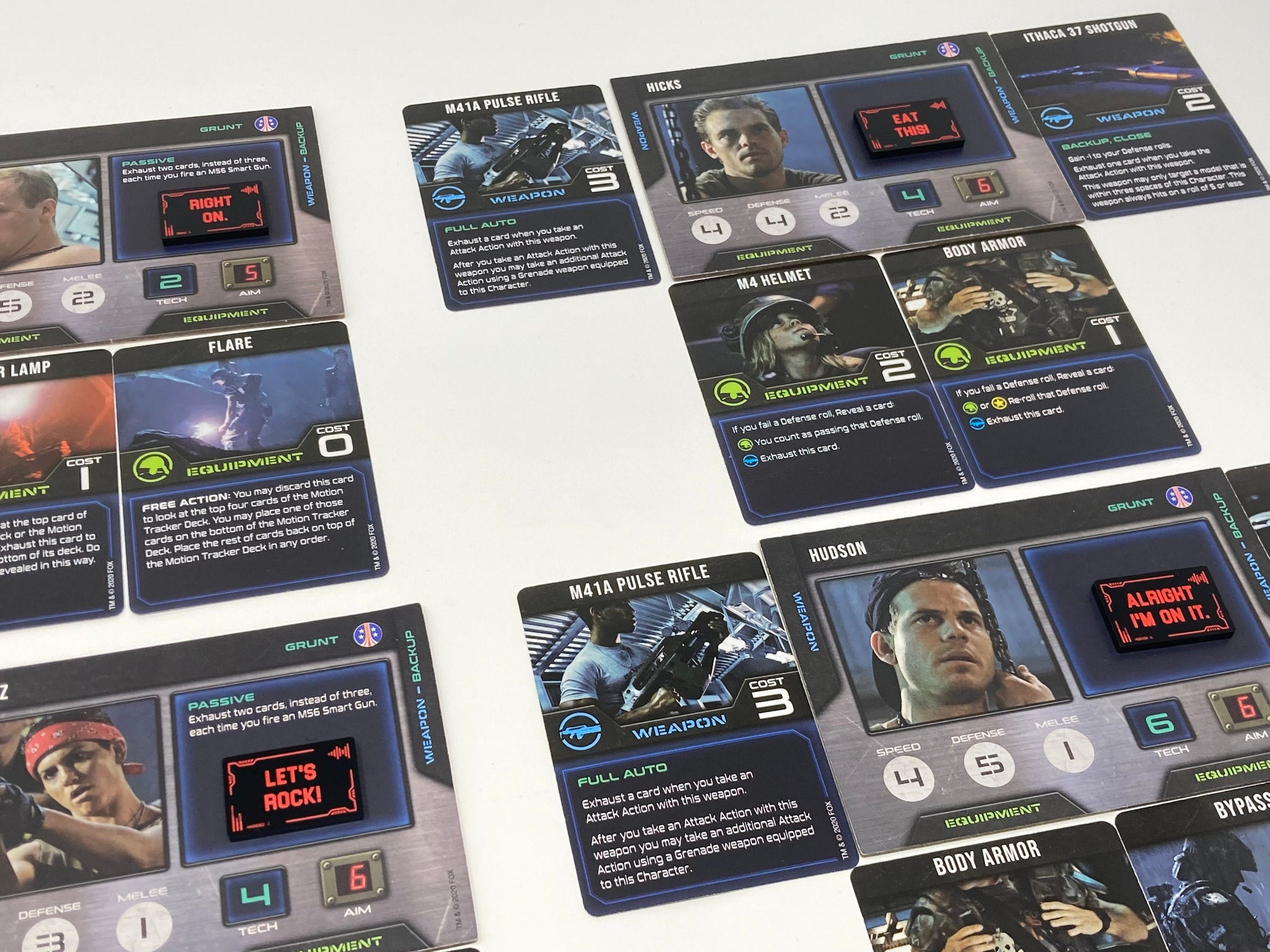14 x Grunt Activation Token (Double Sided) for Aliens: Another Glorious Day In The Corps