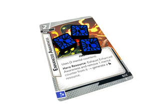 3 x Mental Resource Tokens for Marvel Champions LCG, Double Sided