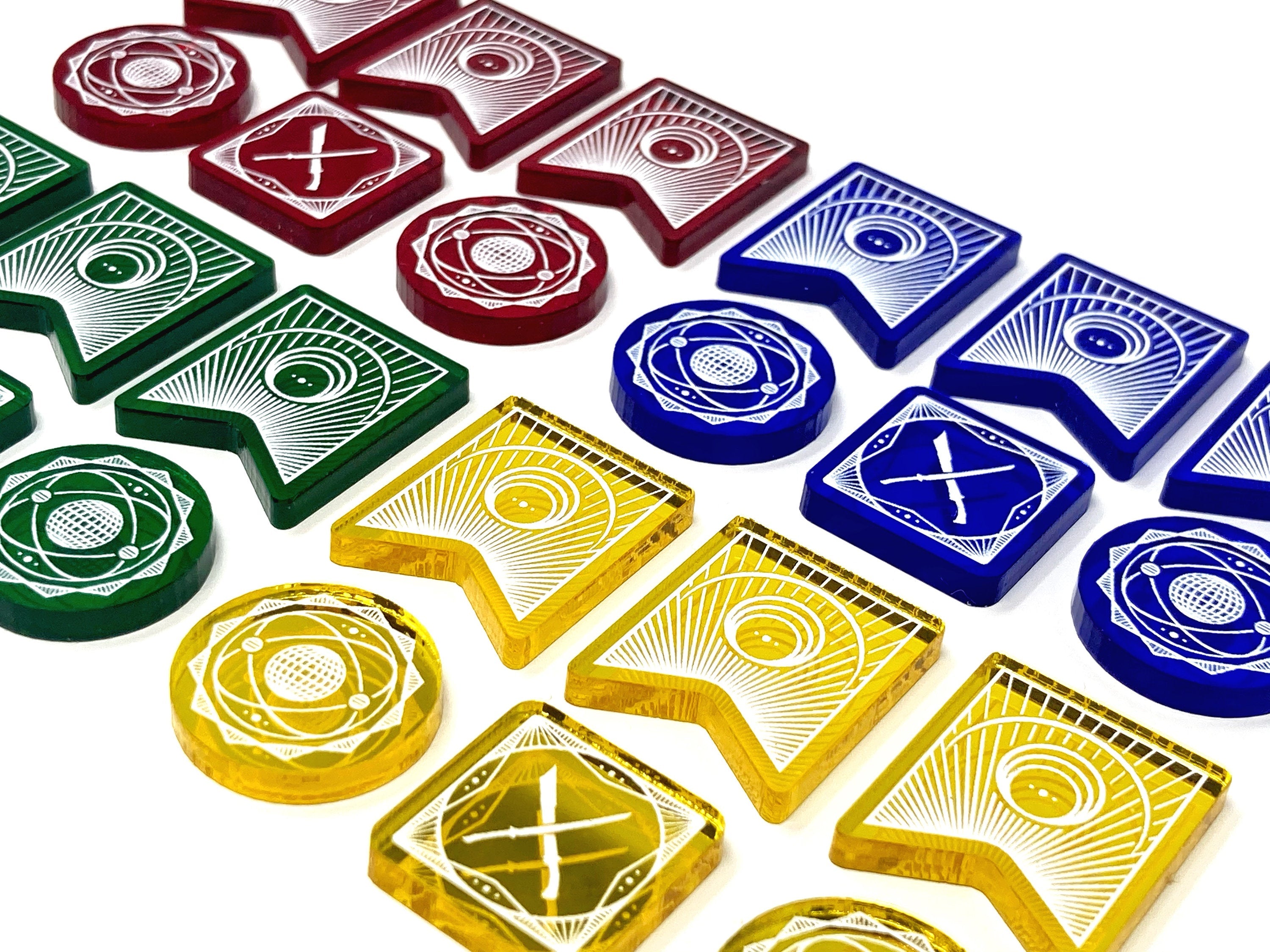 Combat, Control and Victory Point Token Set