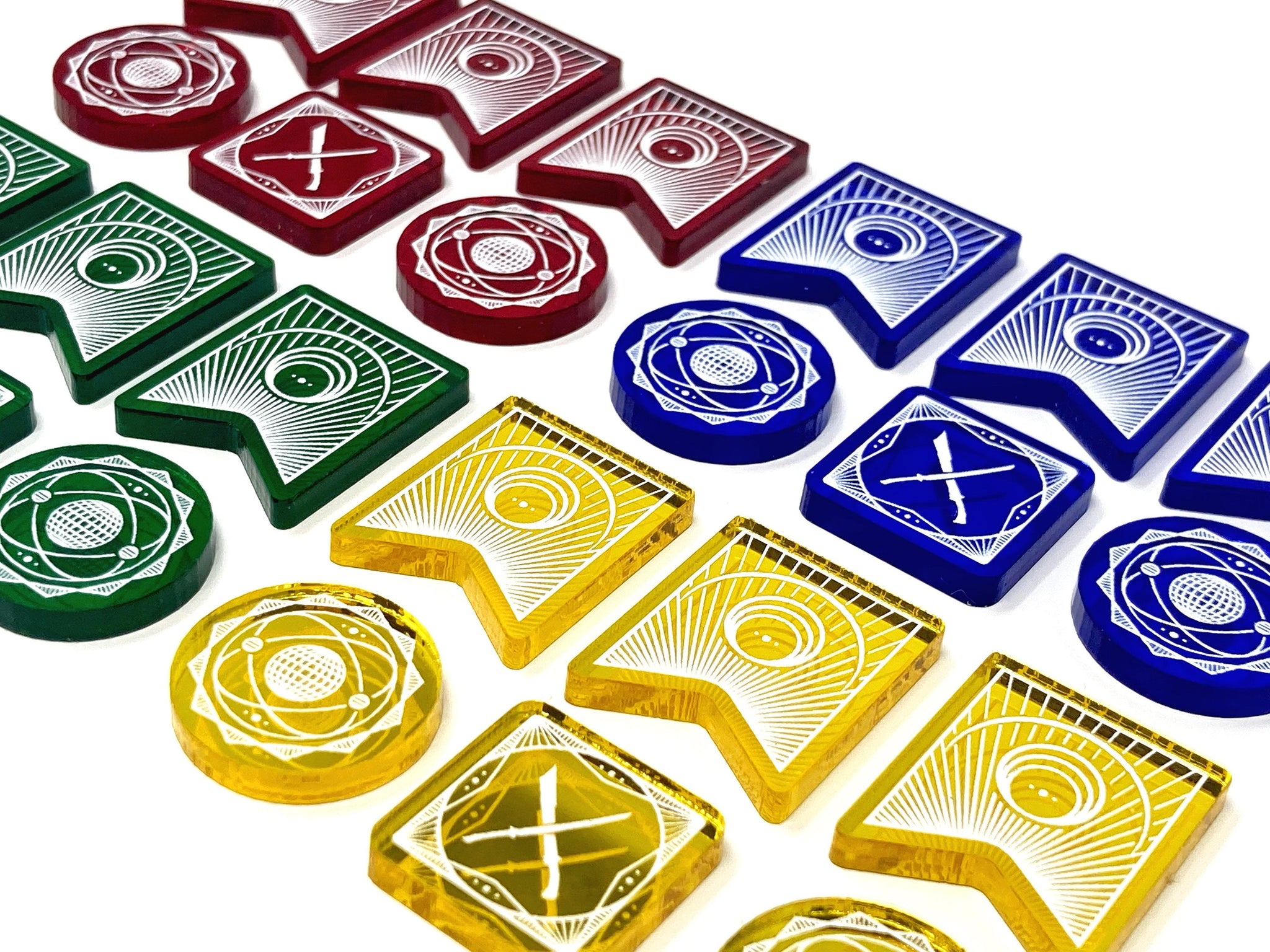 The Alliance Token Set of Four compatible With Dune Imperium 