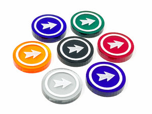 Location Action Tracker Token, compatible with Arkham Horror LCG
