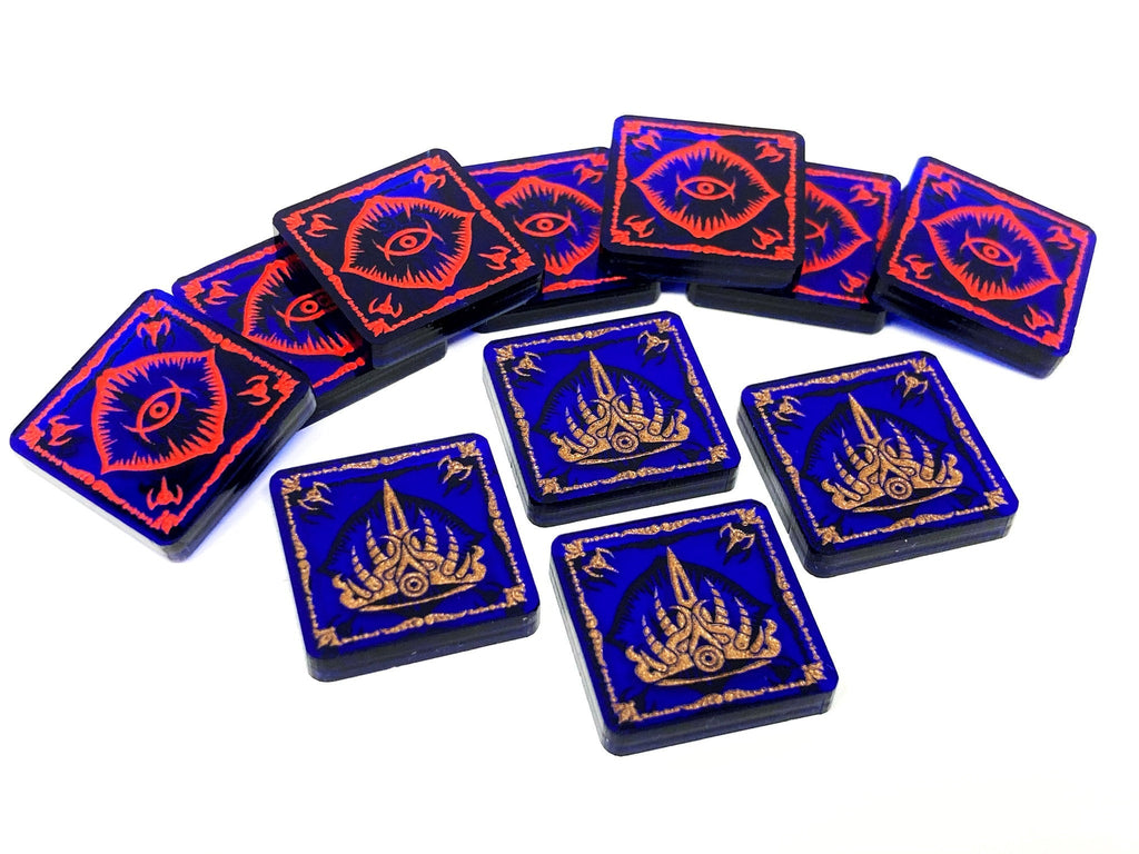 Innsmouth Conspiracy Doom / Clue Tokens (Double Sided)