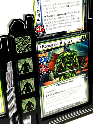 5 x Fury Tokens (double sided) for Marvel Champions LCG