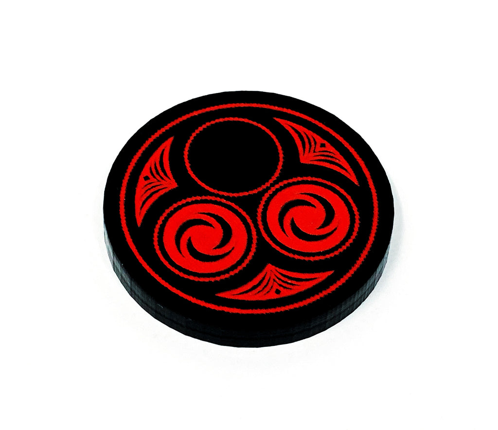 1 x 1/2 Resource Tracker Token (double sided) for Flesh and Blood TCG