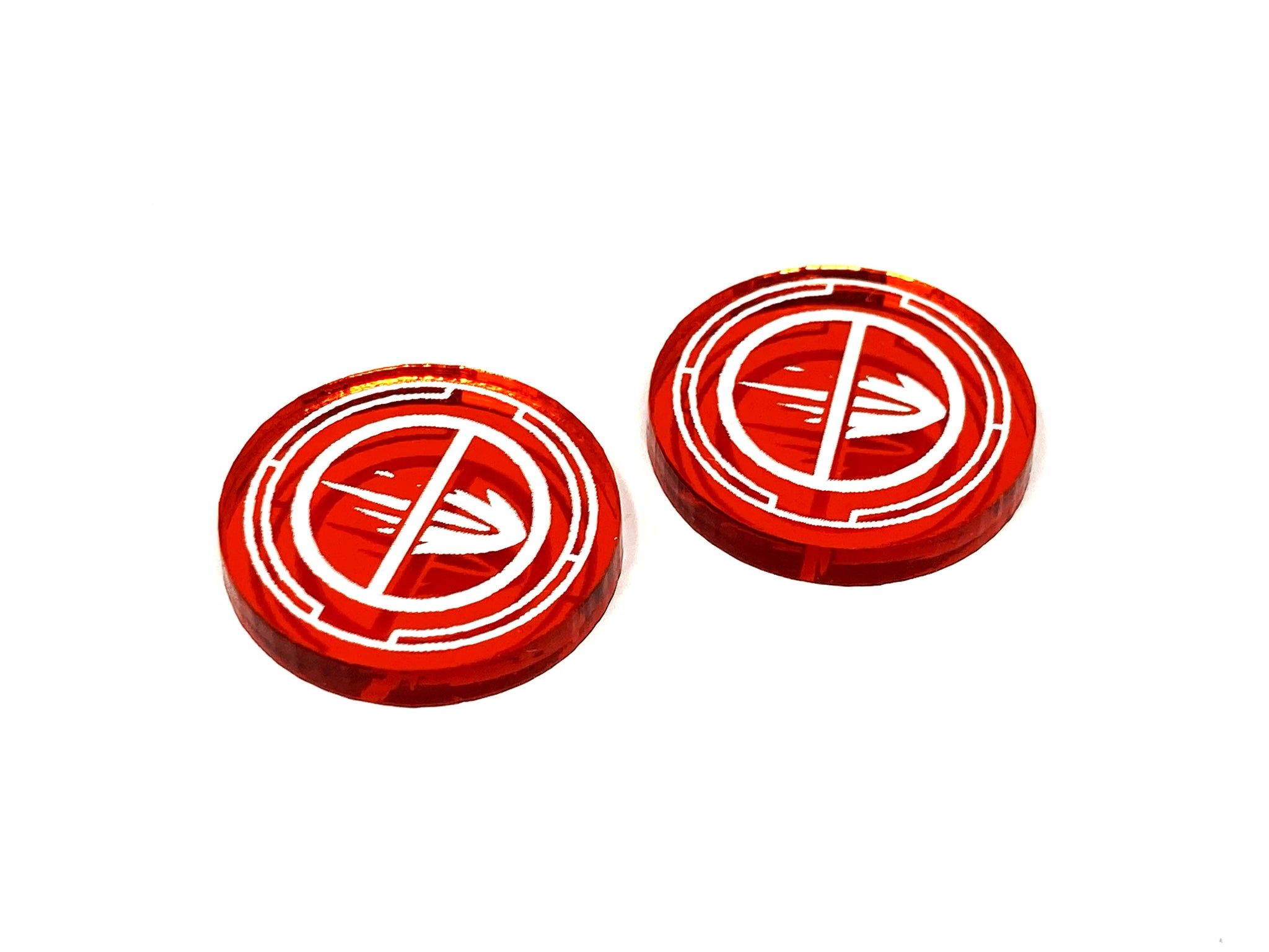 2 x Disarm Tokens - Mirror Series (single sided)