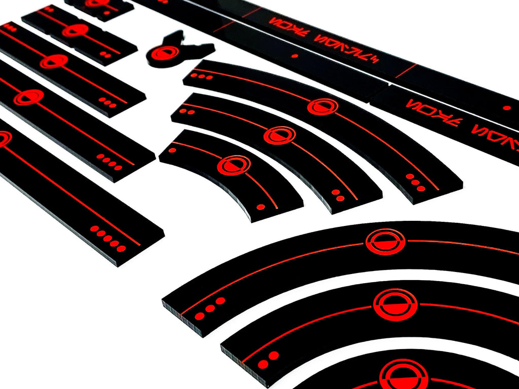 Crimson Dawn - Manoeuvre Template Set - Star Wars X-wing Compatible